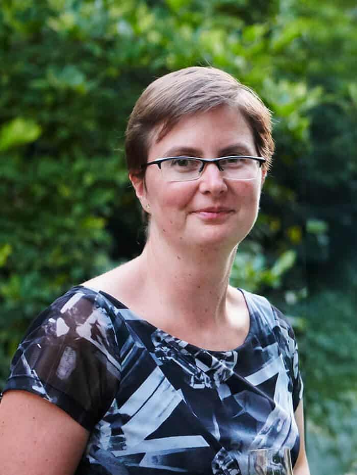 Irena Melounová guia licenciada em Praga